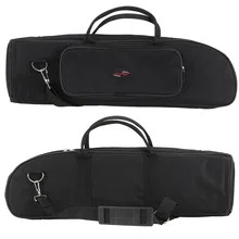 Саржевая поверхность труба сумка чехол утолщенная мягкая пена Нетканая внутренняя ткань с регулируемым плечевым ремнем карман