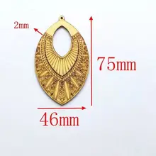 Для женщин Интимные аксессуары модный деревянный круглый круг Висячие серьги