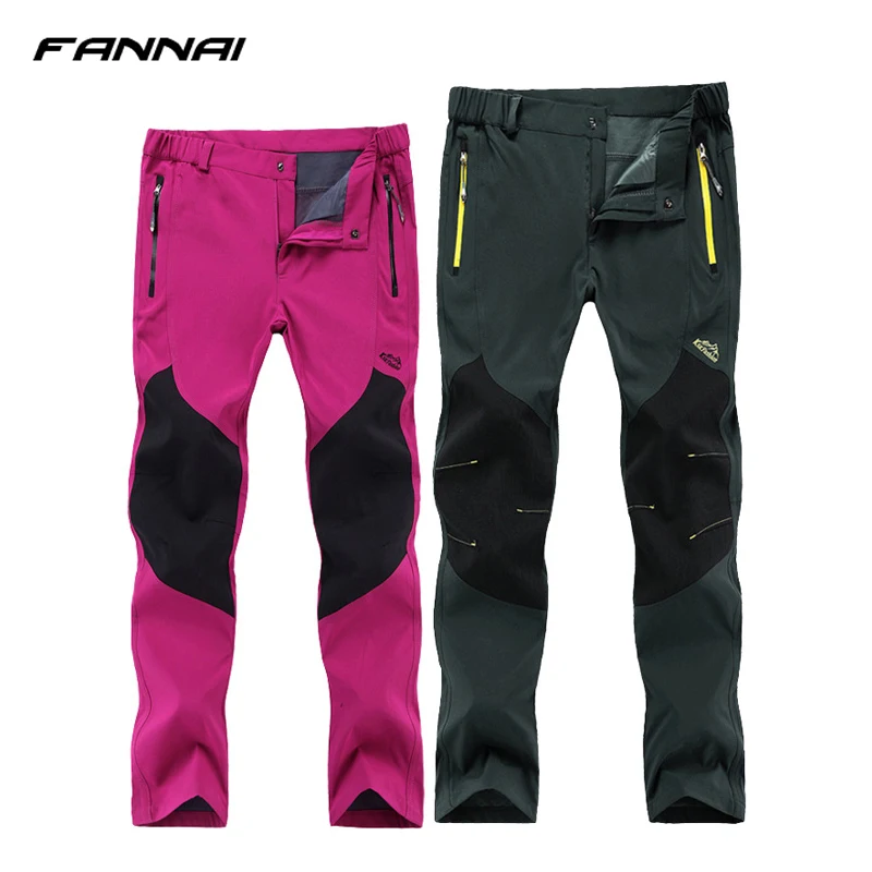 Pantalones de invierno súper elásticos para mujer, pantalones de senderismo, pesca, Camping, impermeables, de secado rápido, 2018 nuevos pantalones de senderismo M 5XL Pantalones de invierno súper elásticos para mujer, pantalones de senderismo, pesca, Camping, impermeables, de secado rápido, 2018 nuevos pantalones de senderismo M 5XL
