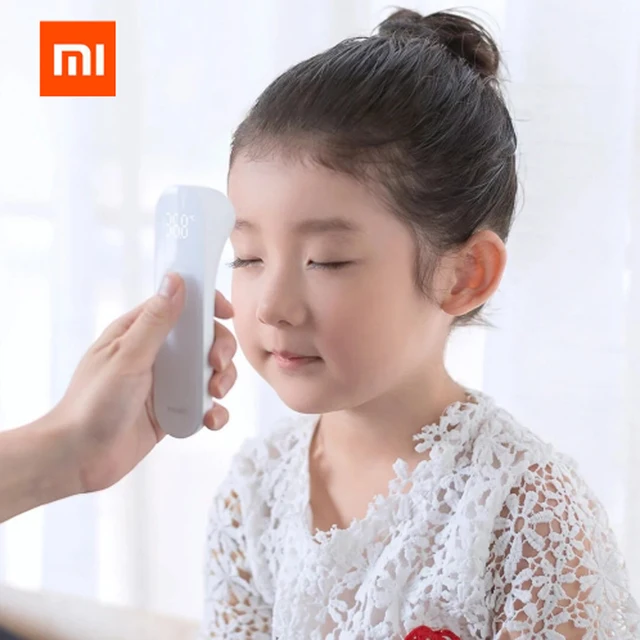 Original Xiaomi Mijia iHealth Thermometer Accurate Digital Fever Infrared Clinical Thermometer Non Contact Measurement LED Shown
