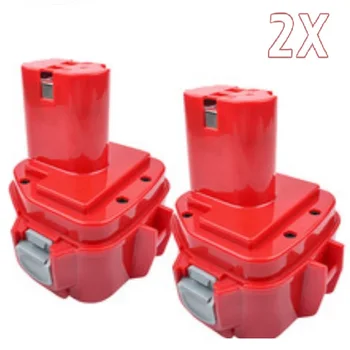 

2PCS 12V 3000mAh Ni-MH Rechargeable Power Tool Replacement Battery for Makita PA12 1220 1233 1201 1222 1223 1235