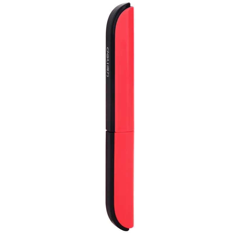 Скрытый Креативный дизайн ручки студенческие безопасные ножницы для резки бумаги офисные школьные принадлежности с крышкой Детские DIY канцелярские ножницы - Цвет: 1pc Red