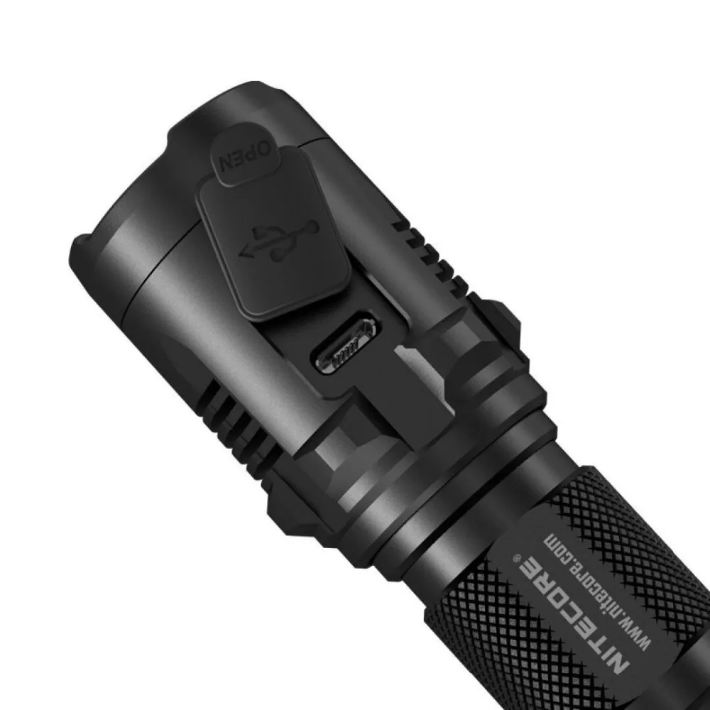 NITECORE MH20GT USB Перезаряжаемый фонарик CREE XP-L HI V3 max 1000 люмен расстояние луча 362 м уличный фонарик ручной фонарь