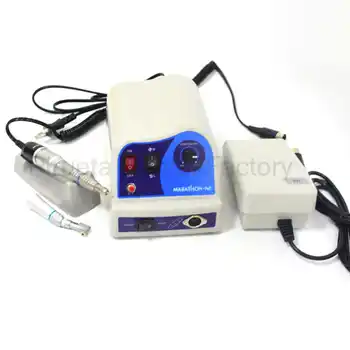 Dental LAB Marathon N8 Micromotor Micro motor 45,000RPM Handpiece Lab Equipment Polisher with Straight Slow Handpieces