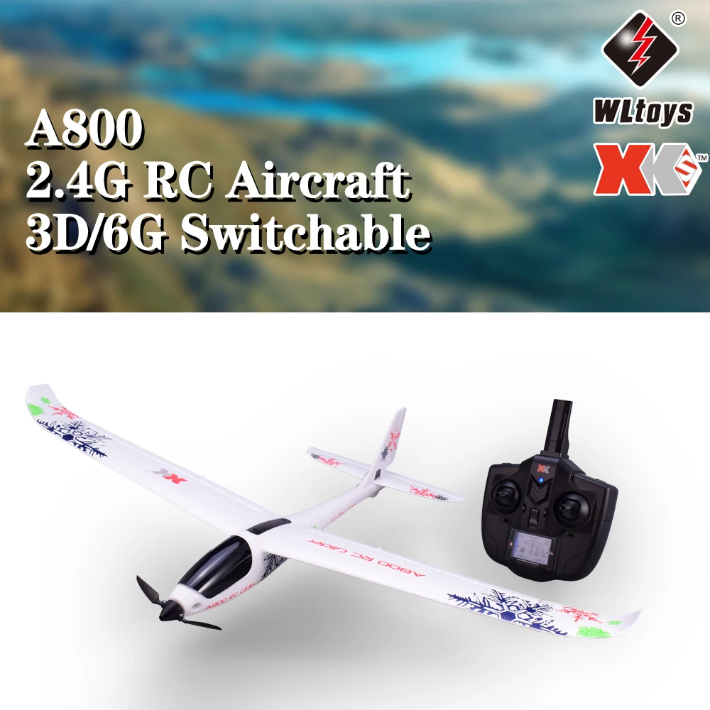 WLtoys XK A800 2,4 Ghz 5CH RC самолет с переключателем режимов 3D/6G 780 мм размах крыльев EPO Летающий летательный аппарат фиксированное крыло летательный аппарат беспилотный летательный аппарат