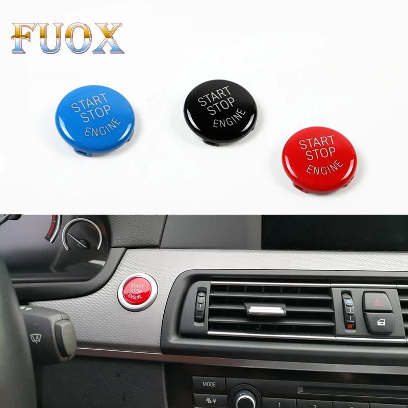 

Car Engine Start Stop Switch Button Replace Cover For BMW 1 3 5 Series X5 6 E81 E87 E90 E91 E92 E93 E60 E84 E83 E70 E71 E72 E89