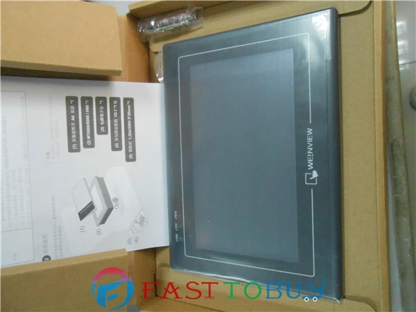 7 Inch 800x480 Ethernet HMI WeinviewMT8070iH3 New with USB program download Cable