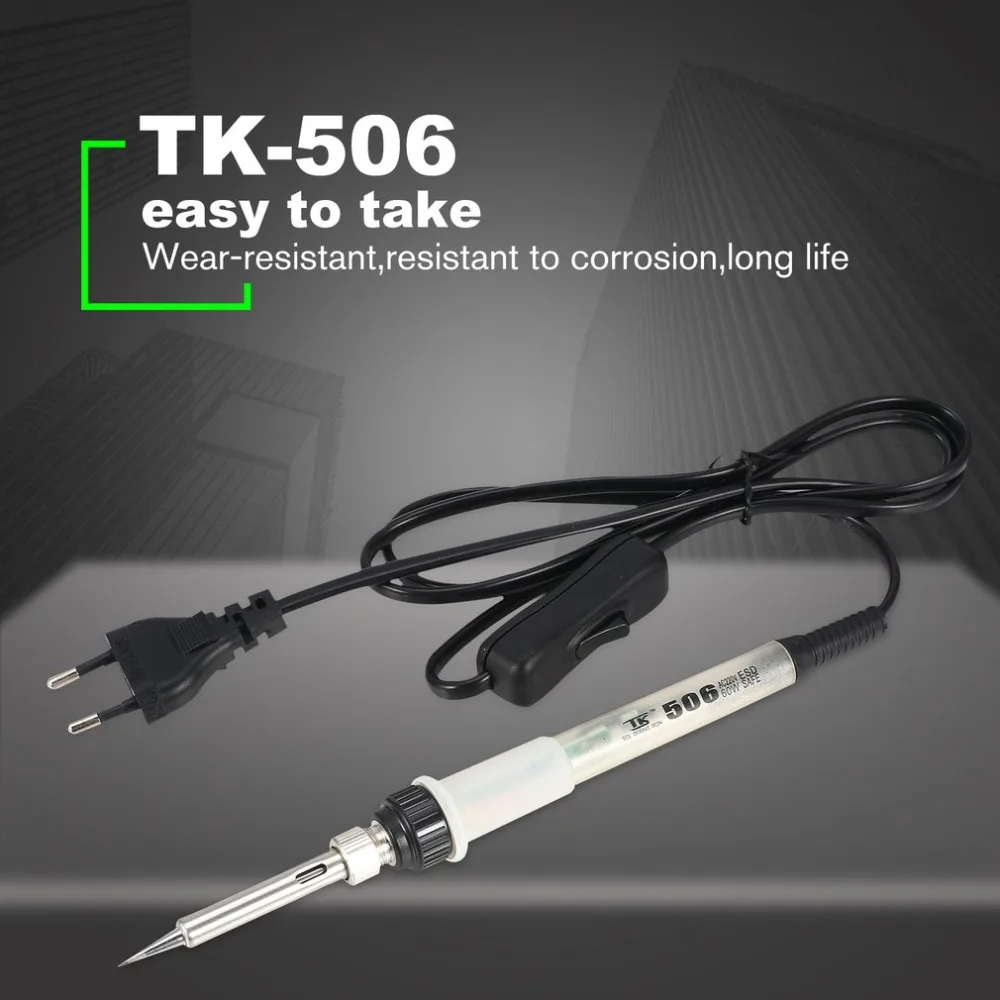 60W Electronic Soldering Iron Electric Solder Pen Mini Handheld DIY