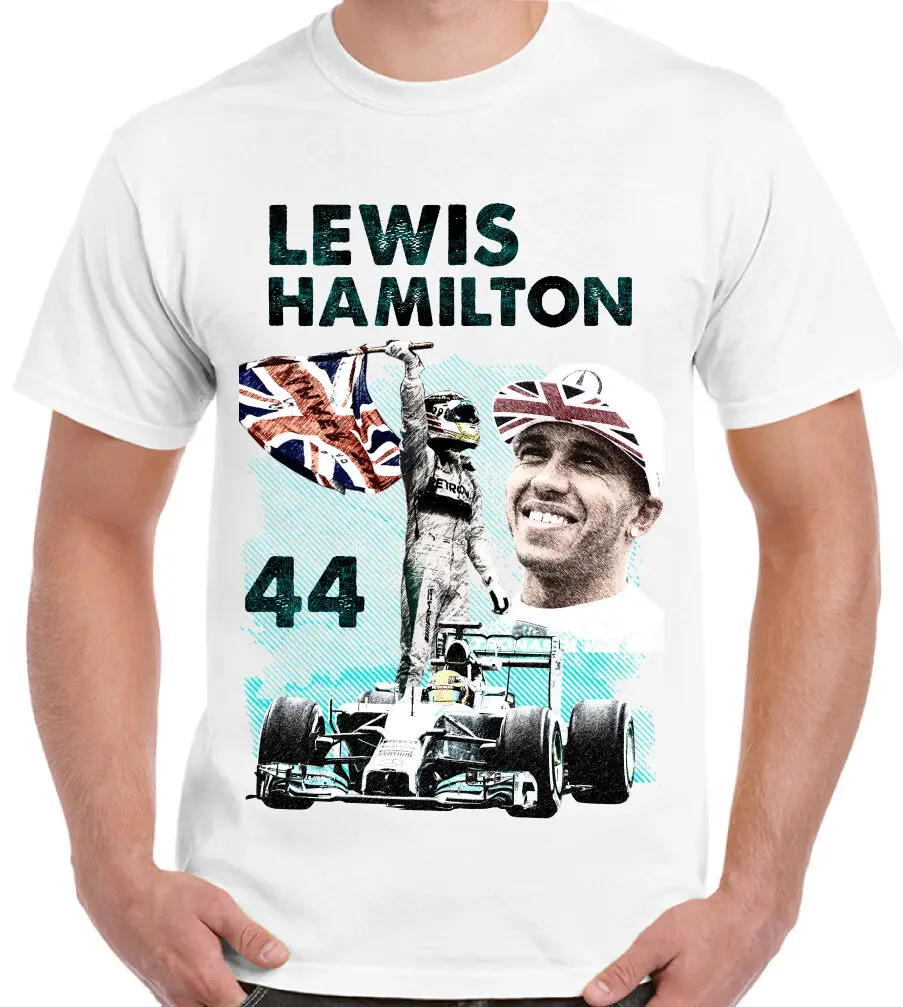 Мужская футболка Lewis Hamiltones Tribute Fan T-Shirt2019 модные брендовые мужские топы уличная