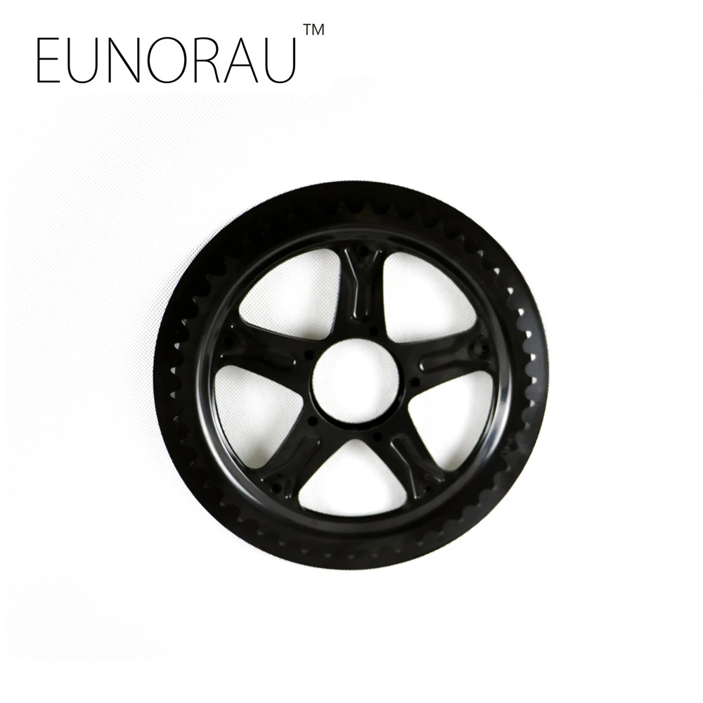 Cheap 52T chainwheel used for Bafang BBS01/BBS02 mid drive motor chain ring sprocket wheel crank set 1