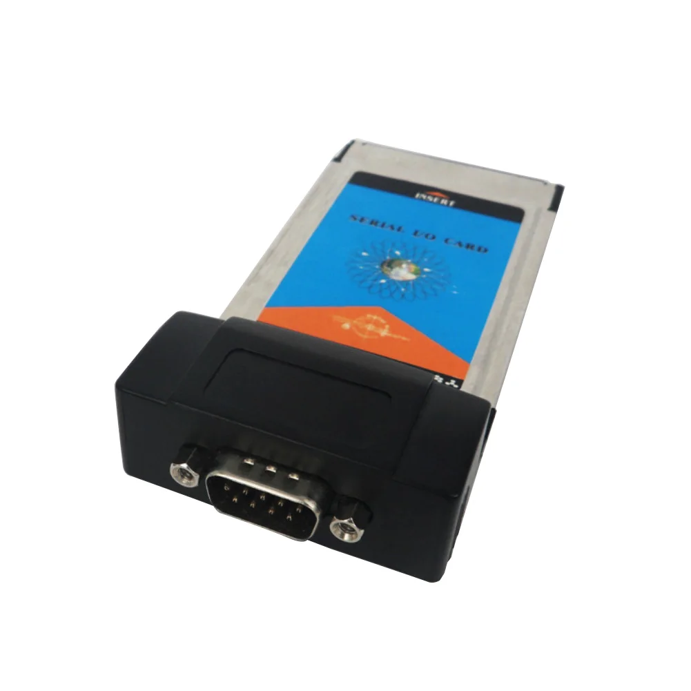 PCMCIA к RS232 последовательный I/O DB9 USB порт Cardbus карты конвертер для ноутбука