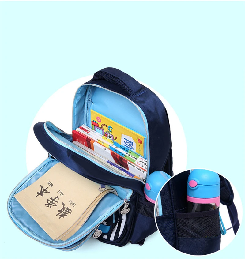 Съемные детские школьные сумки 6 колес рюкзак для тележки детские непромокаемые колесные сумки 1-5 класс мальчики девочки книга Сумка