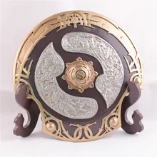 Онлайн игра нож башня 2 DOTA2 Чемпион щит бесцветный Щит Большой 20 см металлическая модель украшения защитный щит Косплей