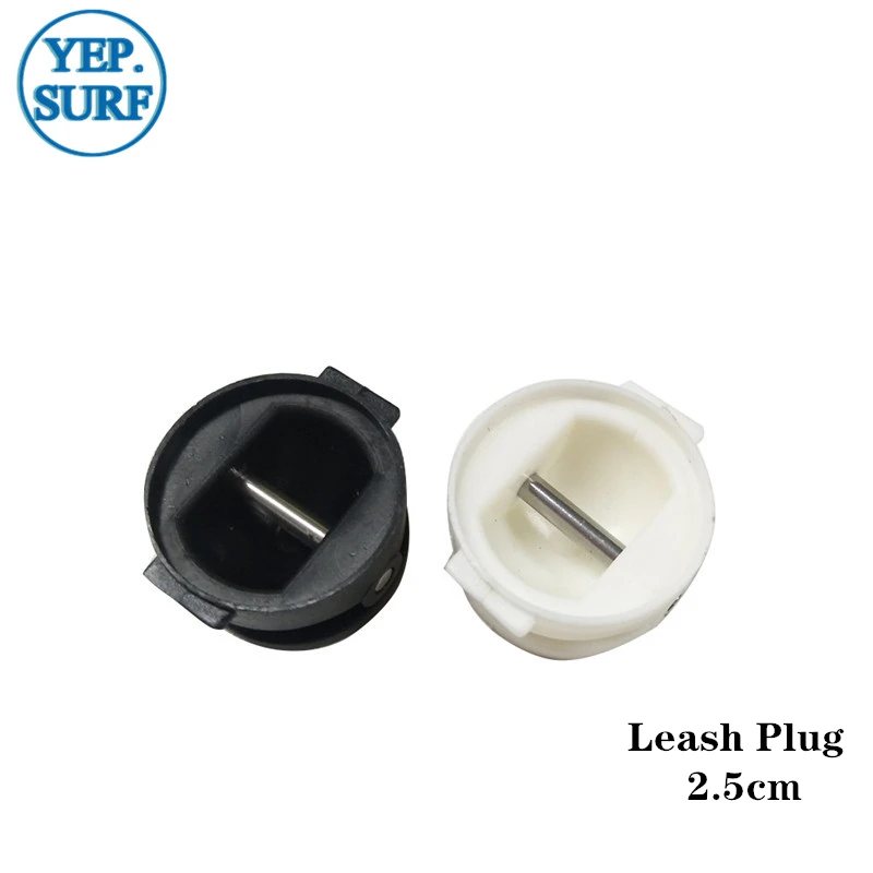 

Surfboard Leash Plug Diameter 2.5cm / 3.0cm leash Plugs White/Black