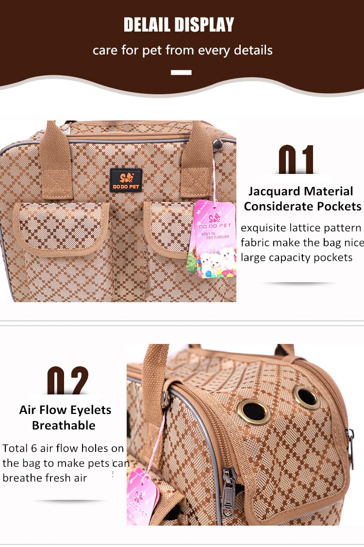 Luxury Designer Dog Carrier  (3)