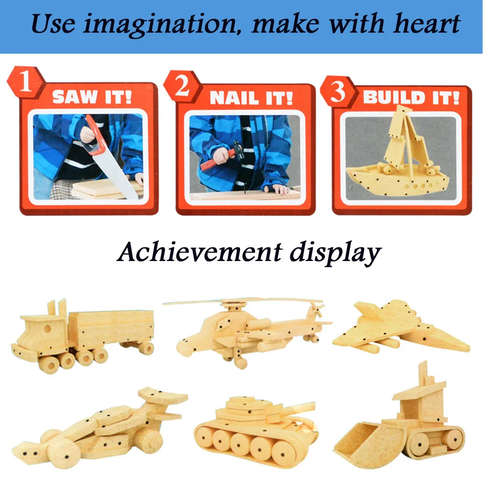 DIY головоломка ролевые игровые Инструменты Набор пены сборки забавные развивающий, образовательный игрушки для детей ролевые игры игрушки для мальчиков