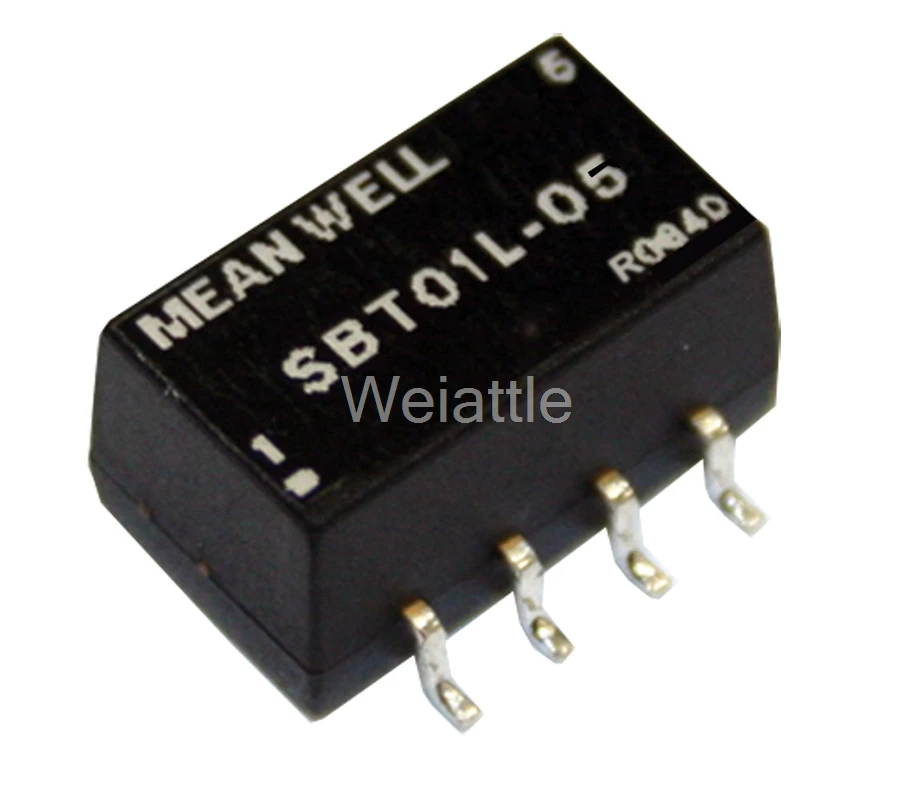 

MEAN WELL original SBT01M-15 15V 67mA meanwell SBT01 15V 1W DC-DC Unregulated Single Output Converter