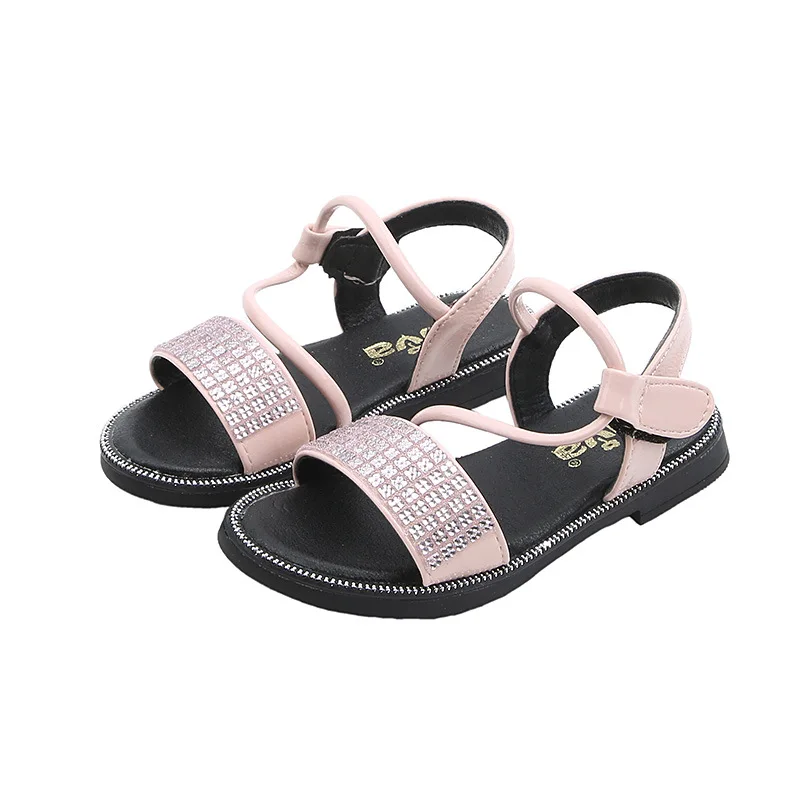

Girls Sandals Kids Baby Summer Sneakers Children Shoes Soft Bottom Princess Shoes Girls Flat Beach Shoes Fashion Sandals