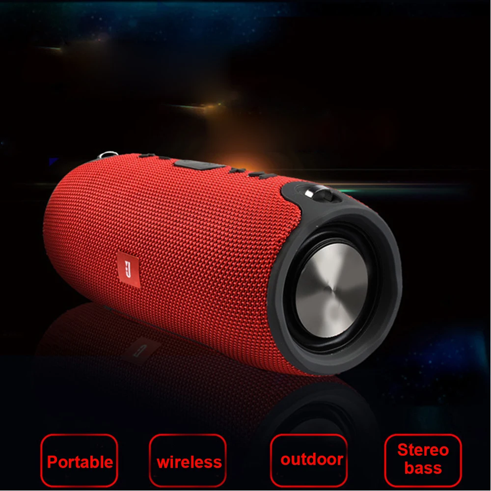 Bluetooth динамик портативный спикер бумбокс беспроводной громкоговоритель