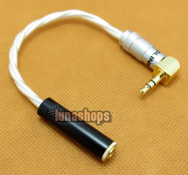 

LN003676 Acorlink 3.5mm L Shape 90 Degree Male To Female Earphone Port Protector Adapter Cable