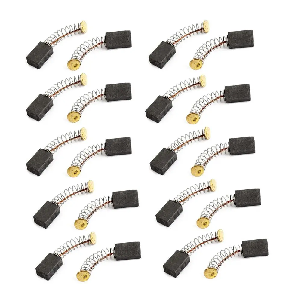 Buy Hot 20Pcs Electric Tool Motor Carbon Brushes Motorcarbon Carbon Brush For Generic Electric Motor 5mm X