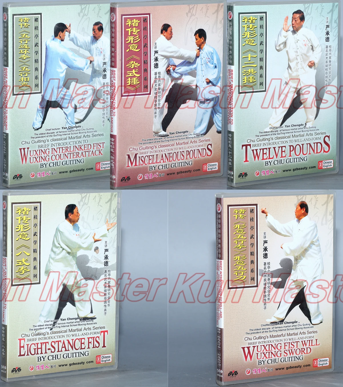Chu Guiting Классическая серия боевых искусств Xingyi Quan кунг-фу