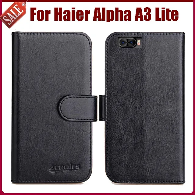 Best Offers Hot Sale! Haier Alpha A3 Lite Case New Arrival 6 Colors High Quality Flip Leather Protective Cover For Haier Alpha A3 Lite Case
