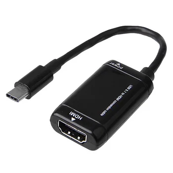 

Universal USB 3.1 Type-C Male to HDMI Female HD TV Monitor Adapter Converter Cable for TV Tablet Laptop Smartphones