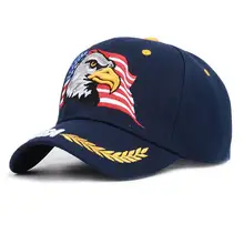 Вышитая бейсболка Регулируемая классическая шляпа Отличный подарок на День Независимости