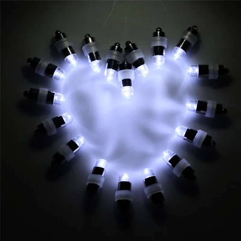 Магический 100 шт/партия компактный светодиодный шар светодиодный мини-огни для вечеринки разноцветные плавающие светильники на батарейках для свадебного декора