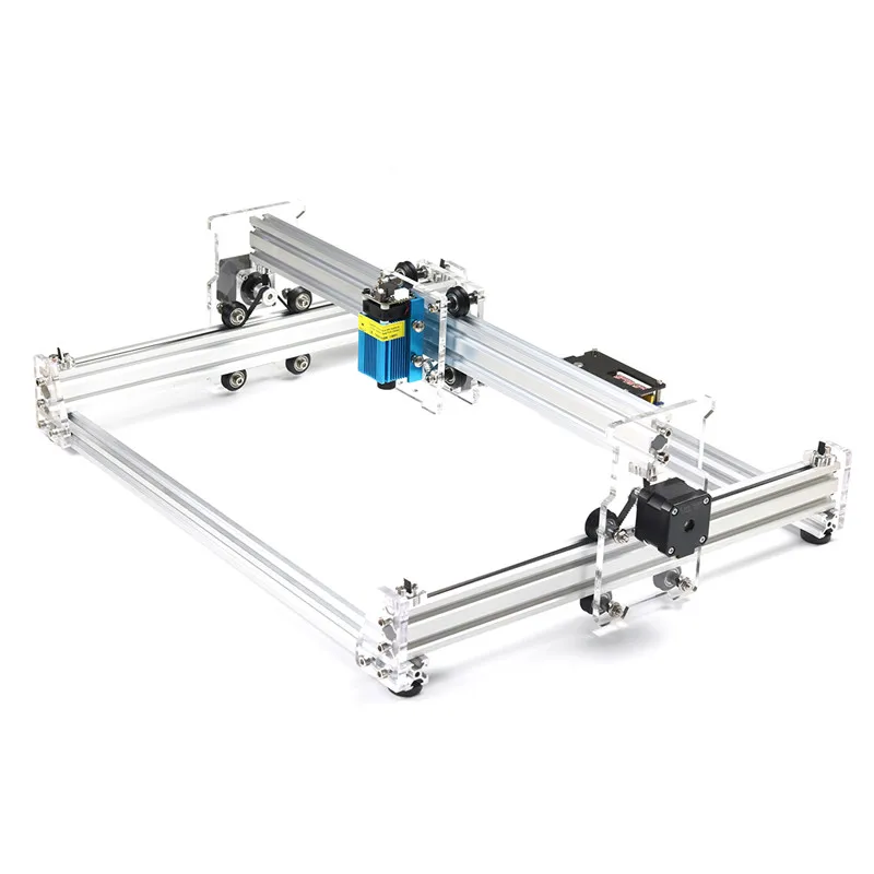 

EleksMaker 62x62cm EleksLaser-Mega 5.5W/7W 445nm Laser Engraving Machine CNC Laser Printer US Plug