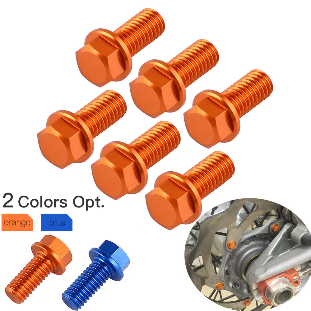 orange rotor bolts