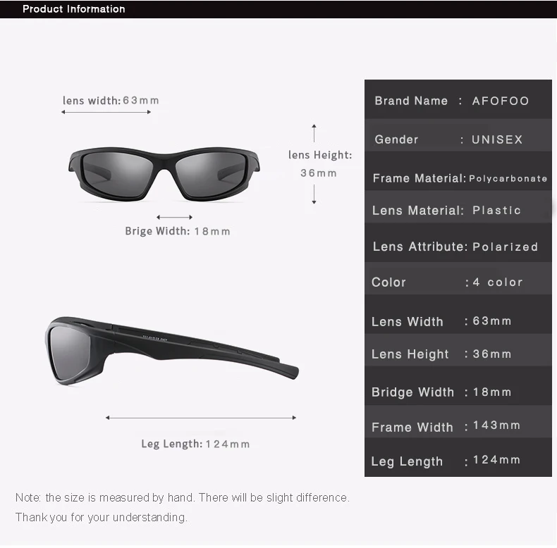 Бренд AFOFOO, поляризационные солнцезащитные очки для мужчин, для вождения, солнцезащитные очки, очки для ночного видения, UV400, очки Oculos de sol