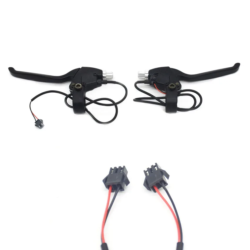 Sale 1Pair Electric Brake For Electric Bike E-scooter ebike Cut Off Power Brake MTB Road Bike E-Brake 12V 24V 36V 48V 60V 72V 0