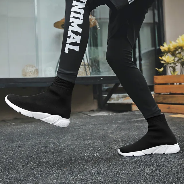 FEOZYZ sneakers kobiety mężczyźni dzianiny Górna oddychająca Sport buty skarpety buty Woman Chunky buty High Top Buty do biegania dla mężczyzn kobiet tanie i dobre opinie Dorosłych LB-1208 Wysokiej W FEOZYZ Stylu życia Średni (B M) Professional Oddychająca wzrost wysokości Półmaraton ( 20km) FEOZYZ sneakers kobiety mężczyźni dzianiny Górna oddychająca Sport buty skarpety buty Woman Chunky buty High Top Buty do biegania dla mężczyzn kobiet tanie i dobre opinie Dorosłych LB-1208 Wysokiej W FEOZYZ Stylu życia Średni (B M) Professional Oddychająca wzrost wysokości Półmaraton ( 20km)