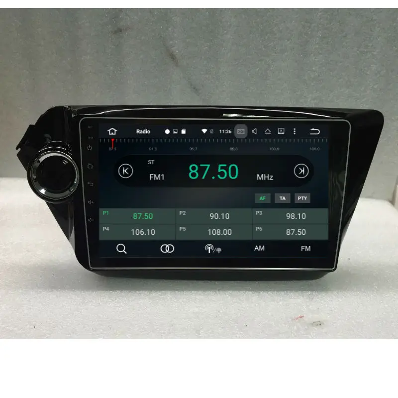 Perfect Aoluoya 9" 2GB RAM Android 7.1 CAR DVD PLAYER Radio GPS Navigation For  KIA K2 RIO 2010-2013 2014 2015 Audio head unit Quad Core 4