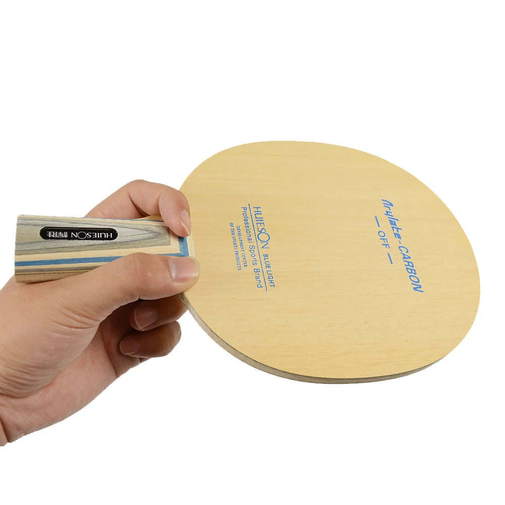 Huieson 7 رقائق Arylate الكربون الألياف تنس طاولة شفرة خفيفة الوزن تنس طاولة مضرب شفرة سريع هجوم بينغ بونغ اكسسوارات Huieson 7 رقائق Arylate الكربون الألياف تنس طاولة شفرة خفيفة الوزن تنس طاولة مضرب شفرة سريع هجوم بينغ بونغ اكسسوارات