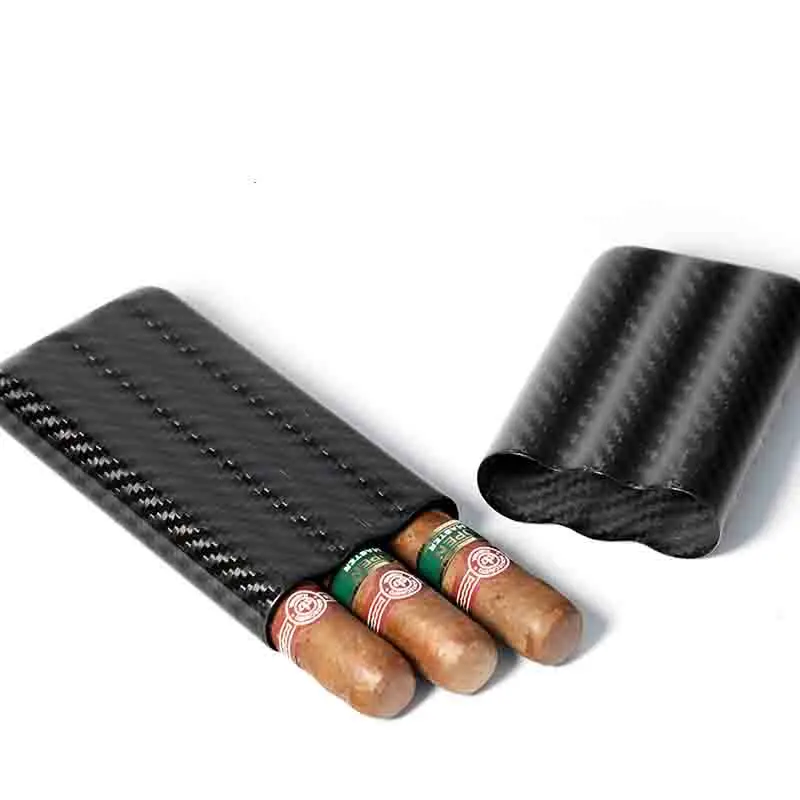 Контейнер для сигар Cohiba портативный кедровый контейнер из углеродного волокна