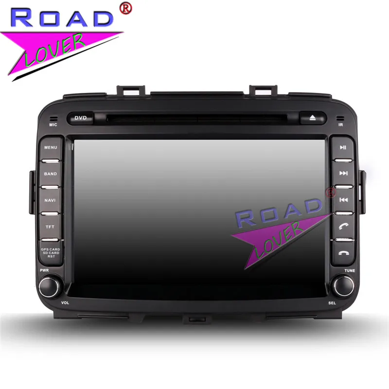 Discount Roadlover Android 9.0 Car DVD Automotive Player Radio For KIA CAarens 2013- New Stereo GPS Navigation Magnitol Double Din Video 9