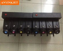 8 font b color b font UV bulk ink system with sensor for Wit font b