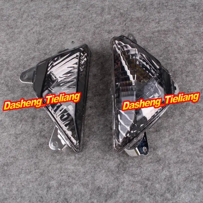 Motorcycle Front Turn Signals Indicator Lamp Blinker Lens Cover for Kawasaki 2013-2014 Ninja ZX-6R ZX636 Spare Part Accessory |