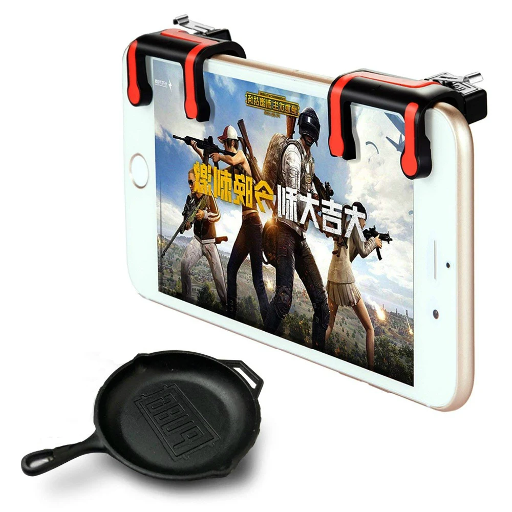 

Gaming Trigger For Mobile Phone L1R1 Shooter Controller Game Button Shooting Objective Key for PUBG Knives Survival Rules