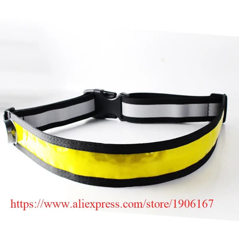 LED Flashing Waistband Safety Reflective Belt Waistband05