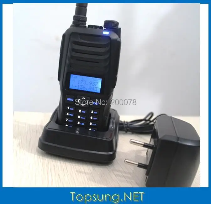 

10W high Power dual band VHF UHF(136-174mhz/400-470MHz) two way radio transceiver transmitter w/ DTMF/ ANI /Scramble function