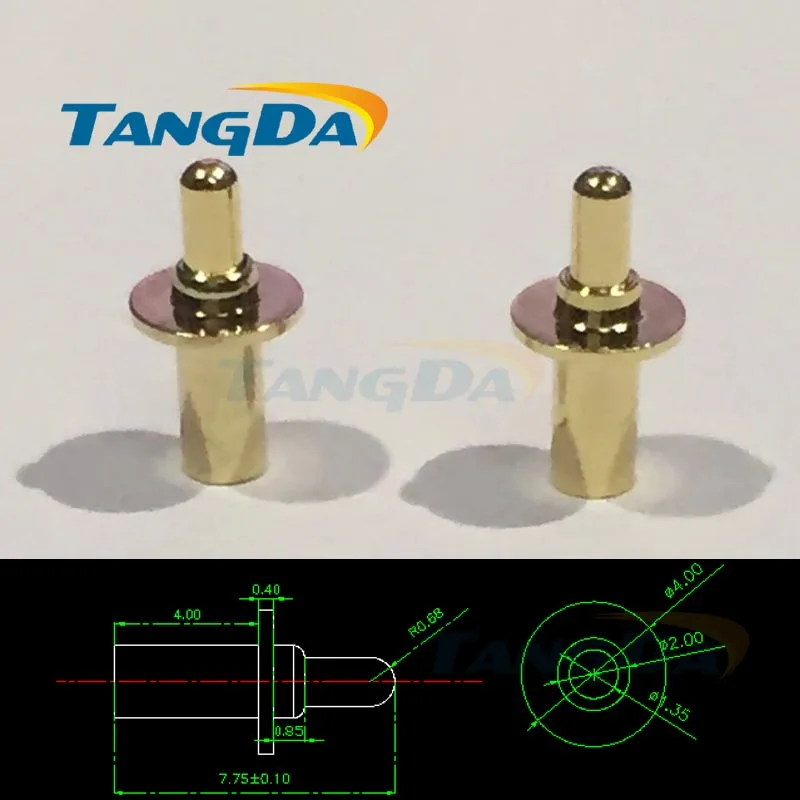 Пружинная игла для фонарика Tangda pogopin 4*7 75 мм | Строительство и ремонт