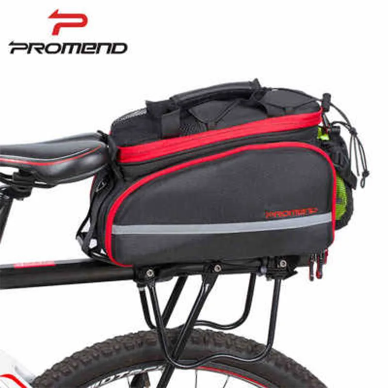 

Bicycle Bag Multifunction 35L Bike Tail Rear Bags Saddle Cycling Carrier Bag Rack Panniers Bags With Reflective Strip Rain Cover