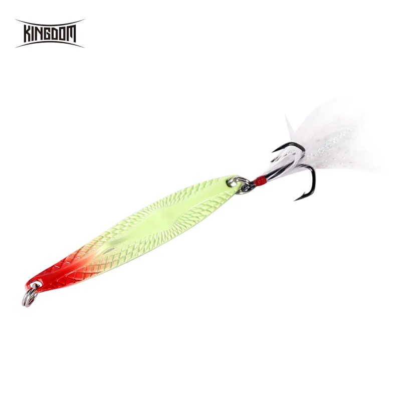 Kingdom Metal Jig spoon искусственные приманки полностью водный слой металлический