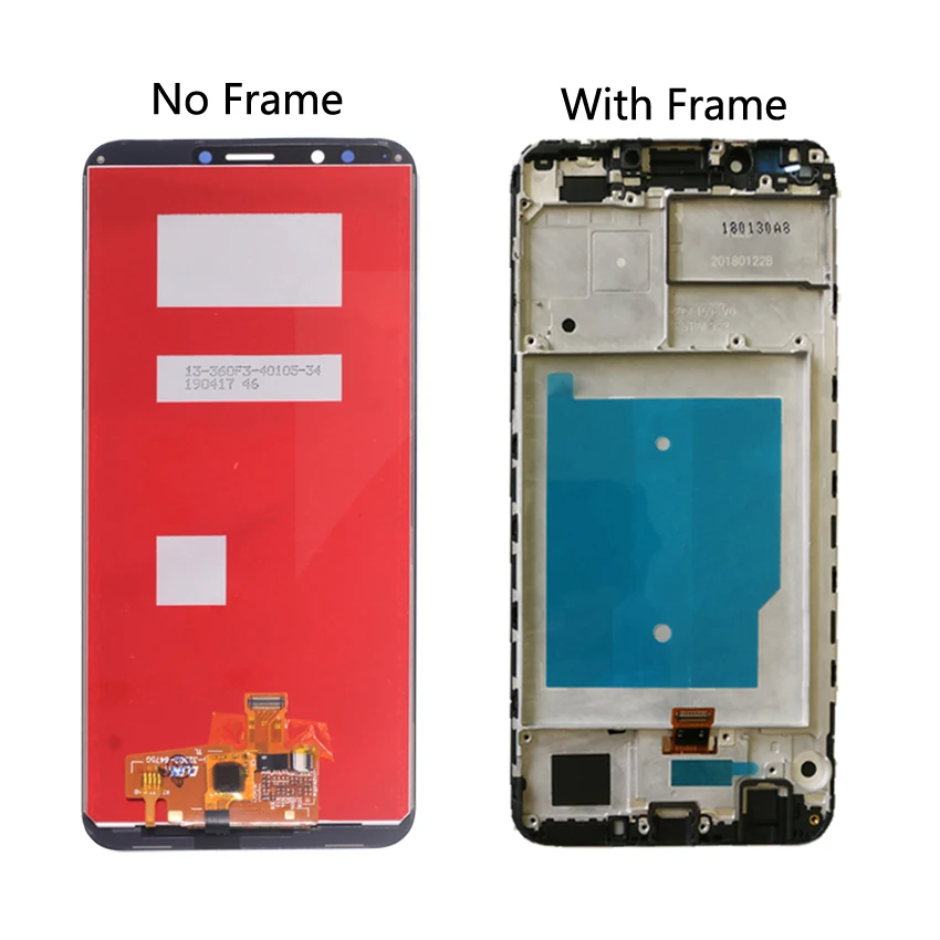 ЖК дисплей с сенсорным экраном и дигитайзером в сборе для Huawei Y7 2018 Pro Prime замена