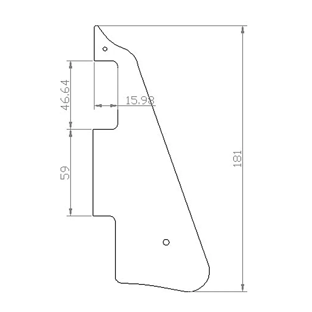 1 шт. гитарная накладка 3Ply Guitarra Накладка для царапин пластина для Gibson Sg Стандартная замена 6 цветов аксессуары для гитары