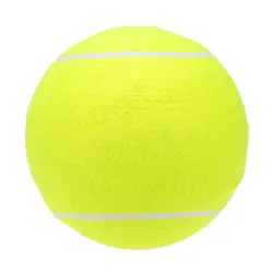 9.5in гигантский теннисный мяч для домашних животных жевательные игрушки большой надувной Теннисный мяч Jumbo принадлежности для мячей